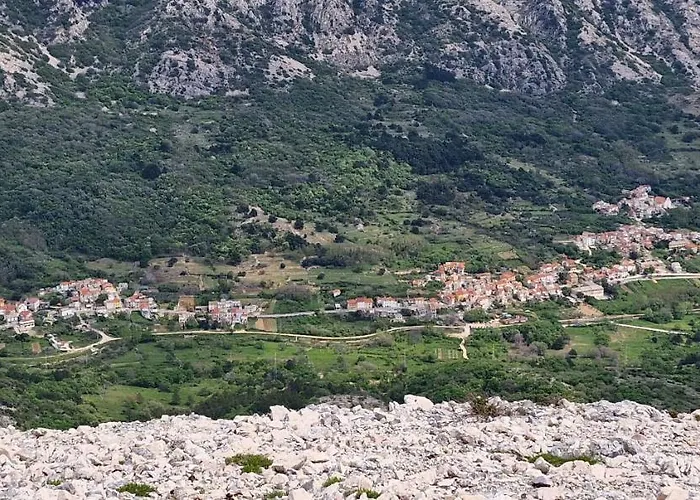 Swim And Climb Baska House - Island Krk Ferienhaus *